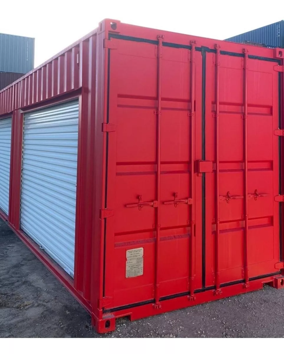 Contenedor de 45 Pies con Cuatro Puertas Enrollables