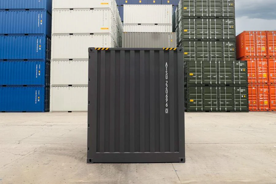 CONTENEDOR MARÍTIMO DE 20 PIES CUBO ALTO LADO ABIERTO - NUEVO - Imagen 4