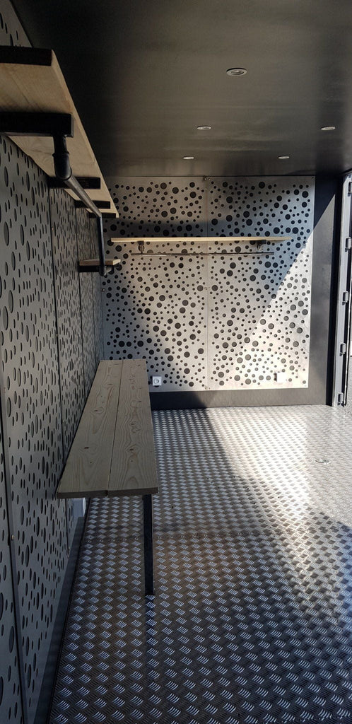 CONTENEDOR MARITIMO , 20 PIES LADO ABIERTO SECO "SHOP-BOX" - NUEVO - Imagen 6